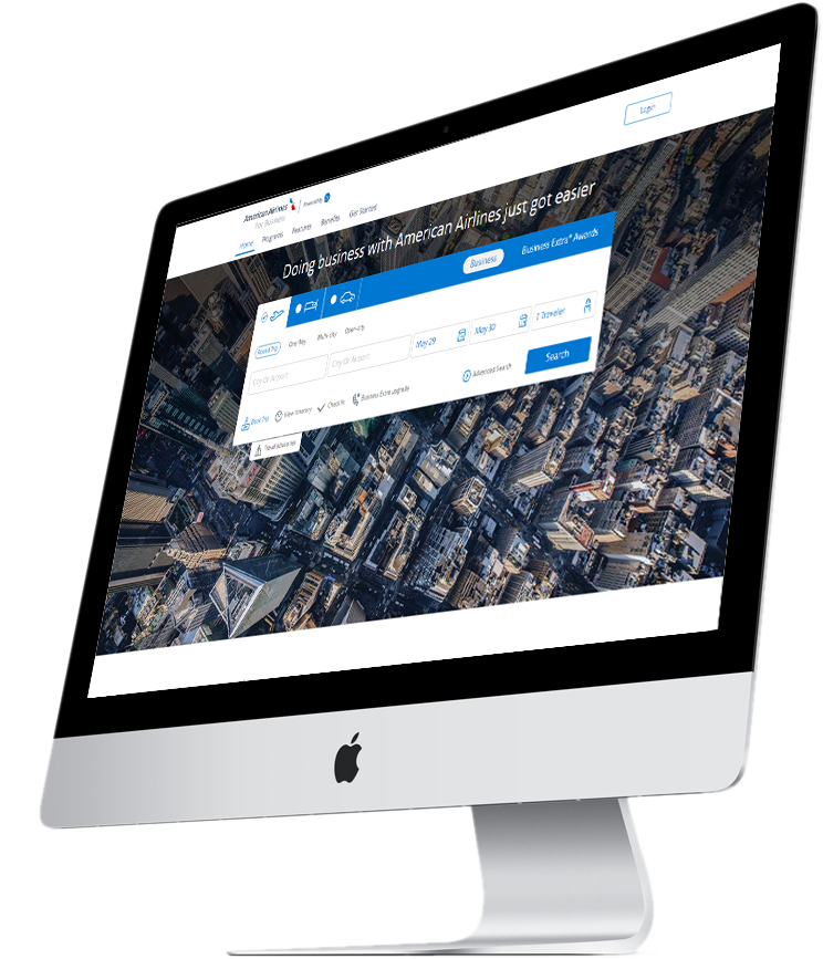 American Airlines Business Desktop