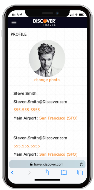 discover travel hifi mobile profile