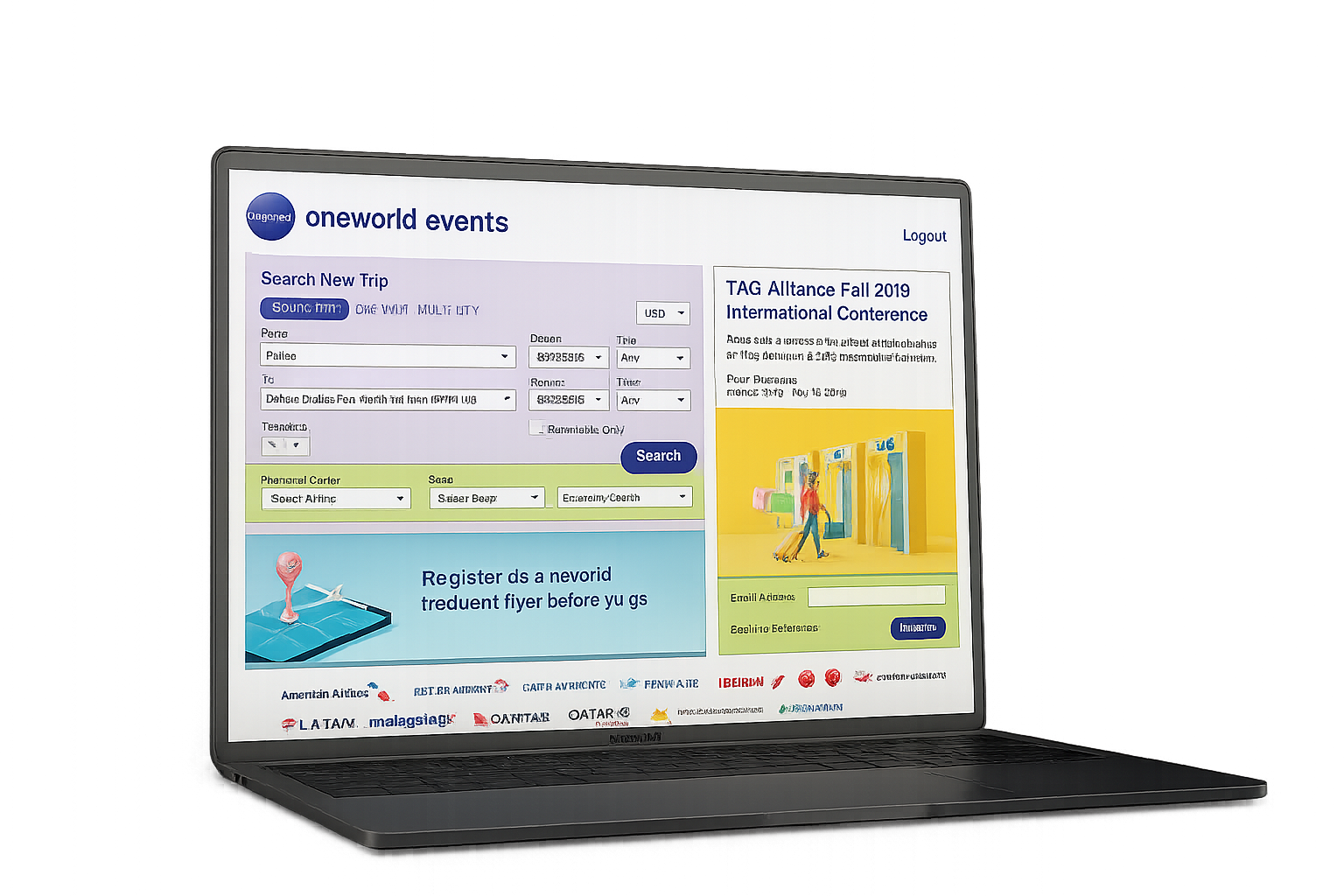 oneworld laptop