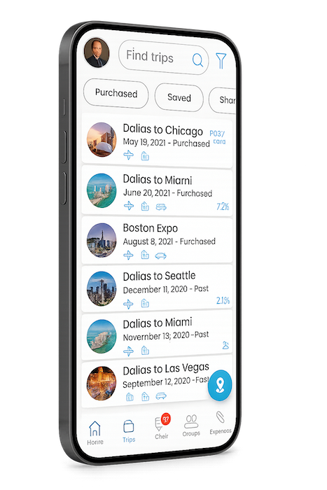 tripeasy trip list